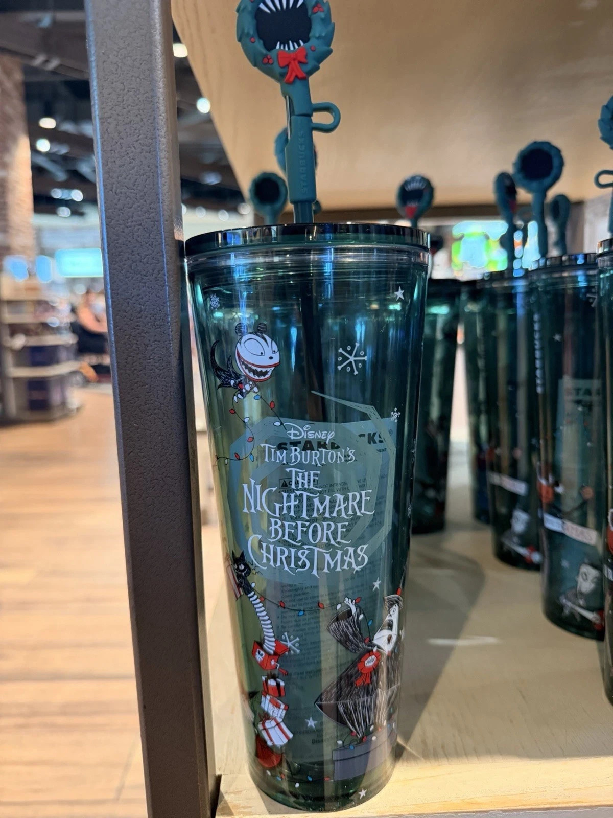 NEW HOT Starbucks 2026 Nightmare Before Christmas Green Tumbler Cup Holiday 24oz NEW HOT Starbucks 2026 Nightmare Before Christmas Green Tumbler Cup Holiday 24oz