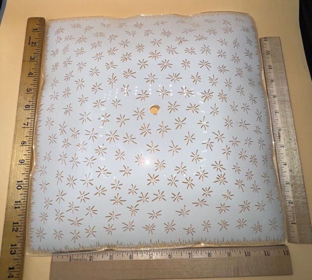 Vintage MCM Mid Century Retro Atomic Starburst Ceiling Light Cover 13 Vintage MCM Mid Century Retro Atomic Starburst Ceiling Light Cover 13