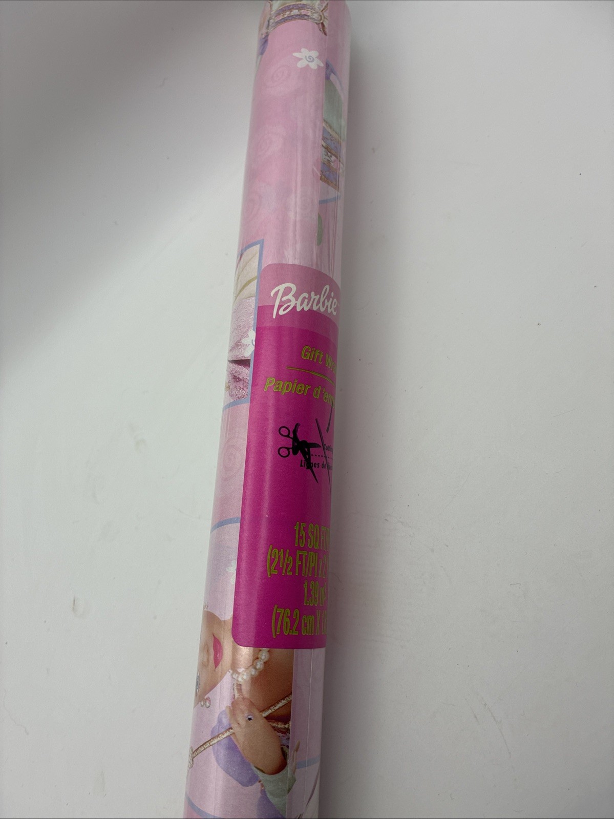 New VTG 1999 Hallmark Barbie Princess Gift Wrap Wrapping Paper Mattel 90s NOS New VTG 1999 Hallmark Barbie Princess Gift Wrap Wrapping Paper Mattel 90s NOS