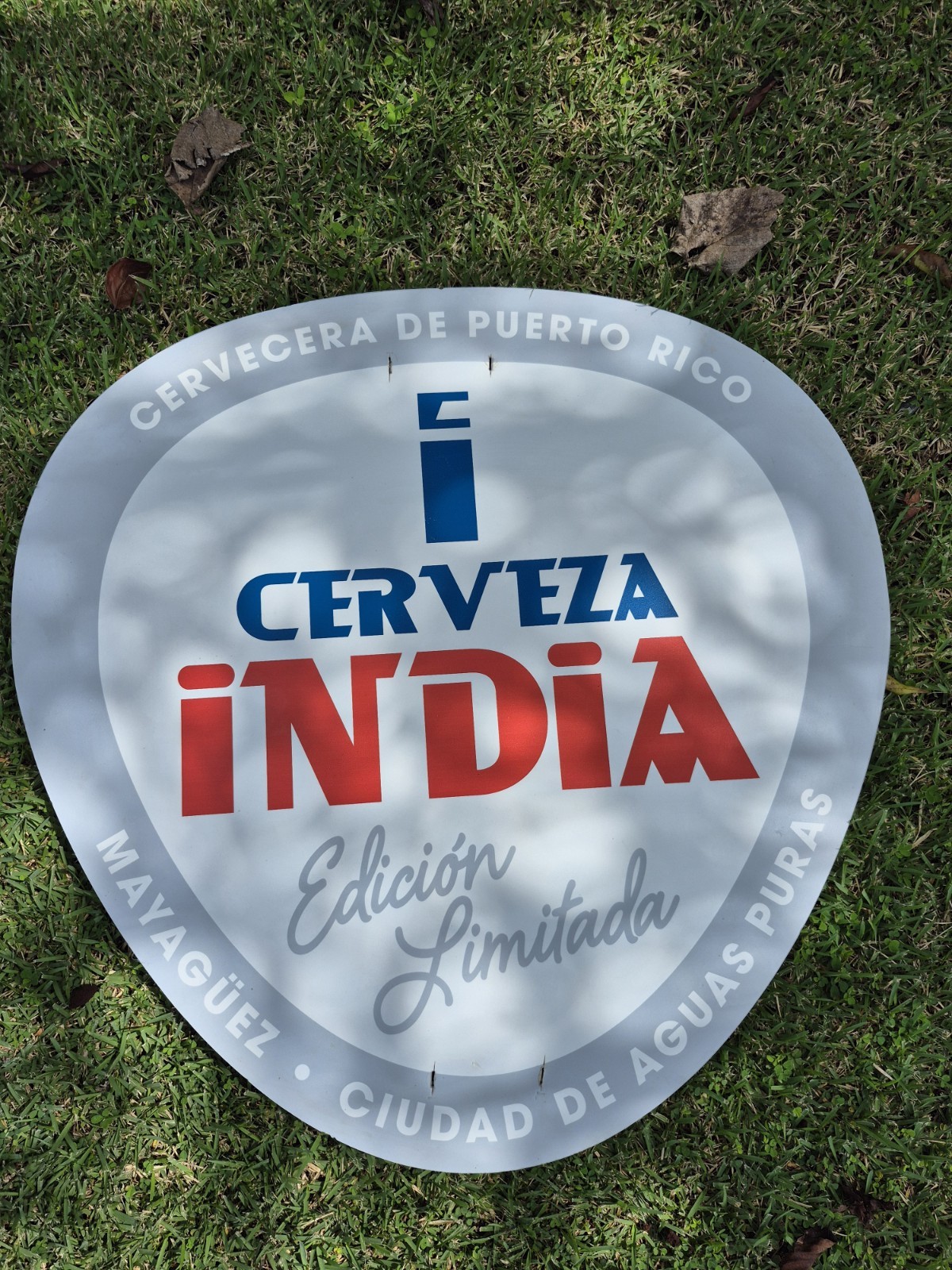 Rare Mayaguez Puerto Rico Cerveza India Beer Limited Edition Sign Original 🇵🇷 Rare Mayaguez Puerto Rico Cerveza India Beer Limited Edition Sign Original 🇵🇷
