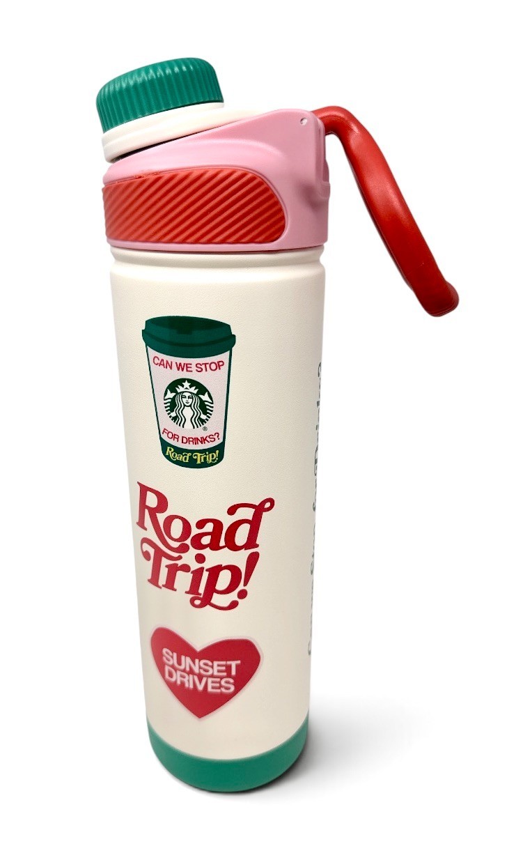 Starbucks x Dandy Limited Edition Stainless Road Trip Water Bottle 26oz NEW Starbucks x Dandy Limited Edition Stainless Road Trip Water Bottle 26oz NEW