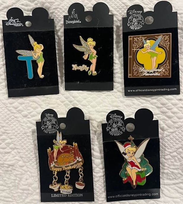 Fine collection including Happy Thanksgiving 2004 Tinker Bell LE Dangle Pin Fine collection including Happy Thanksgiving 2004 Tinker Bell LE Dangle Pin