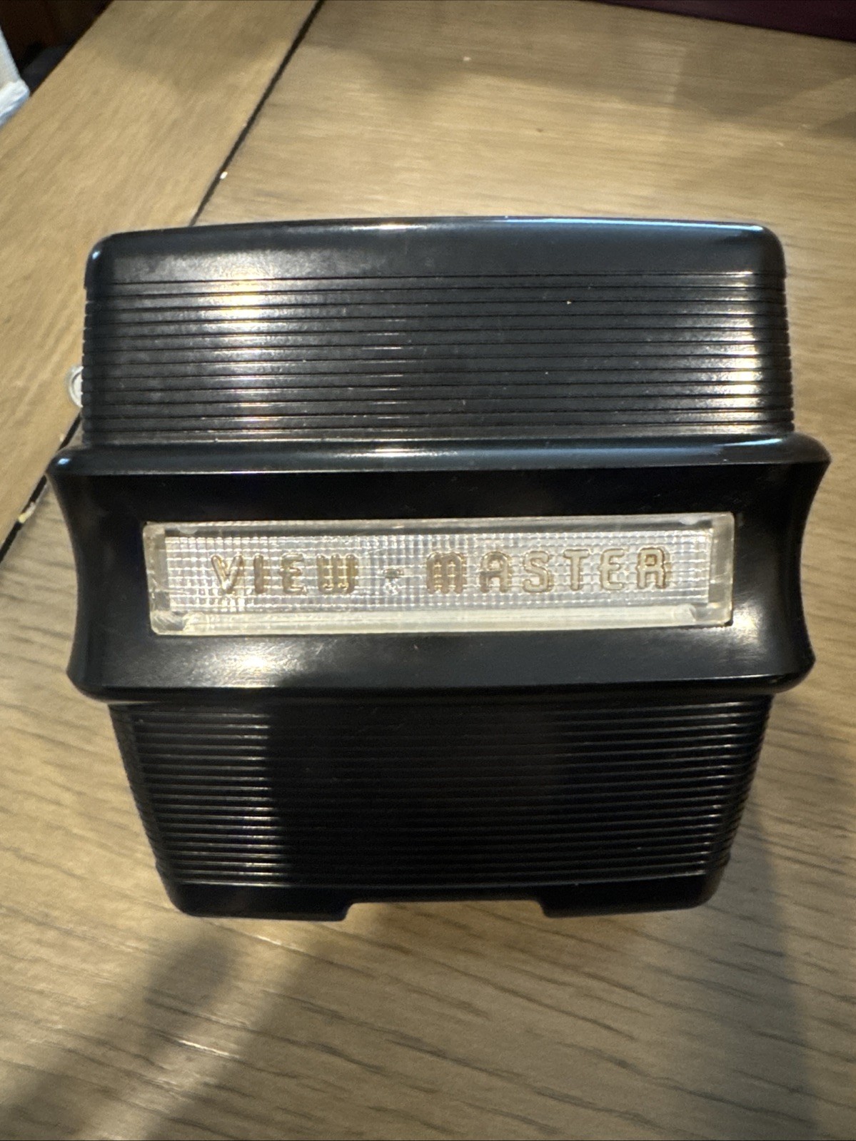 Vintage Sawyers View-Master Model D - Black Bakelite Deluxe Focusing Viewer