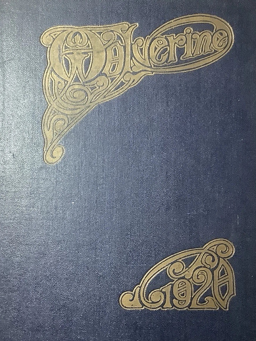 1920 MSU “Wolverine” Yearbook, Michigan Agricultural College In 1920,Great Shape 1920 MSU “Wolverine” Yearbook, Michigan Agricultural College In 1920,Great Shape