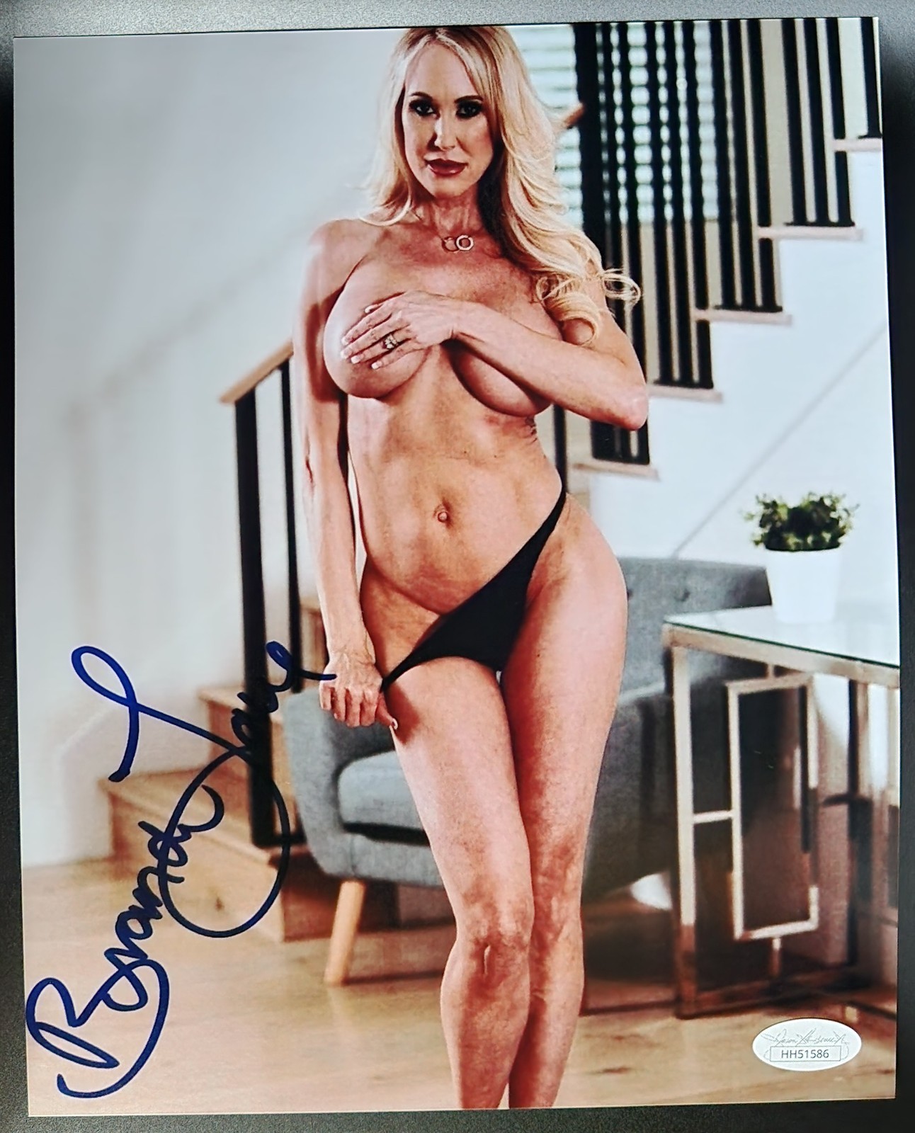 Brandi Love Signed 8x10 Authentic  Photo - Autograph with Tamper Proof JSA