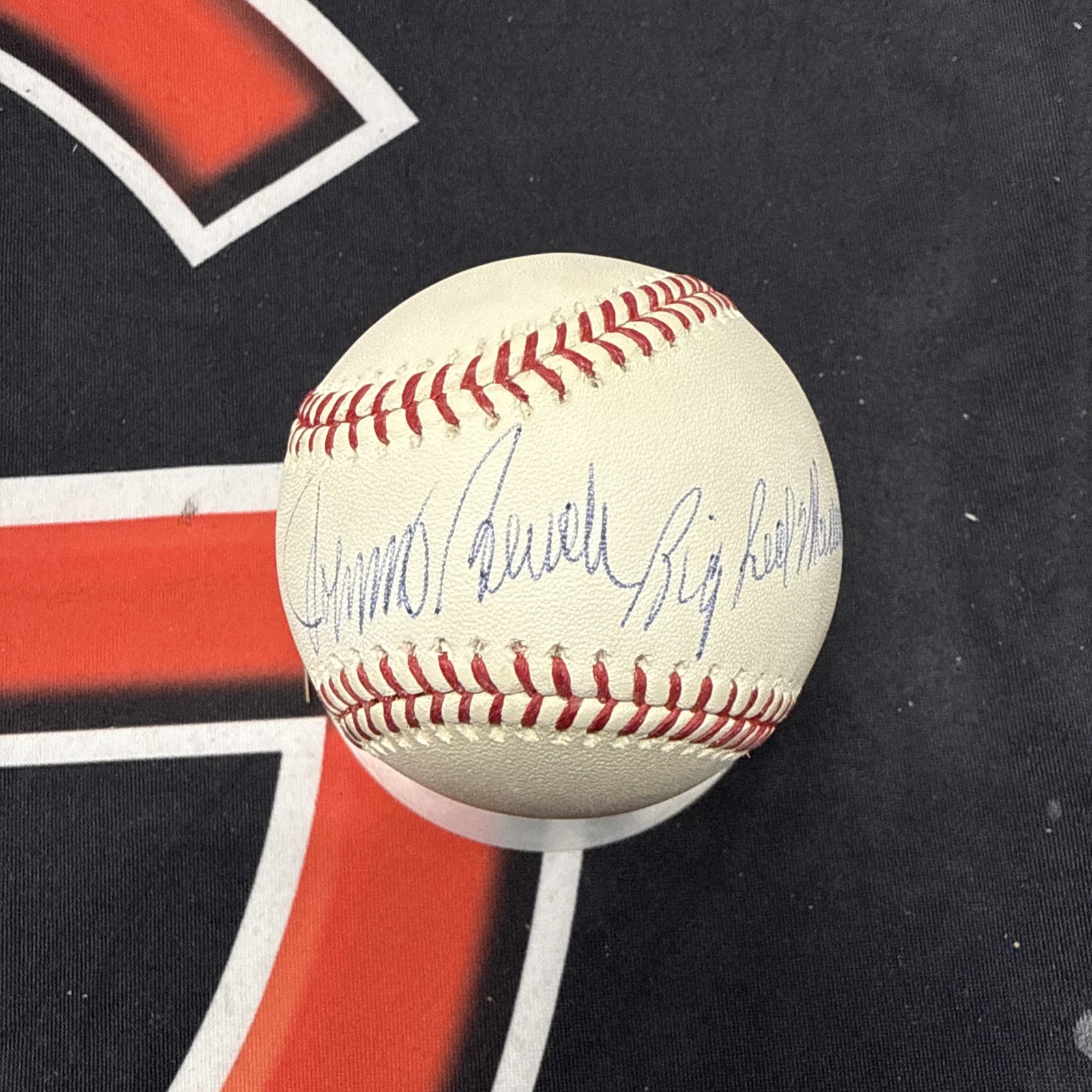 Johnny Bench Cincinnati Reds Signed OMLB “Big Red Machine Johnny Bench Cincinnati Reds Signed OMLB “Big Red Machine