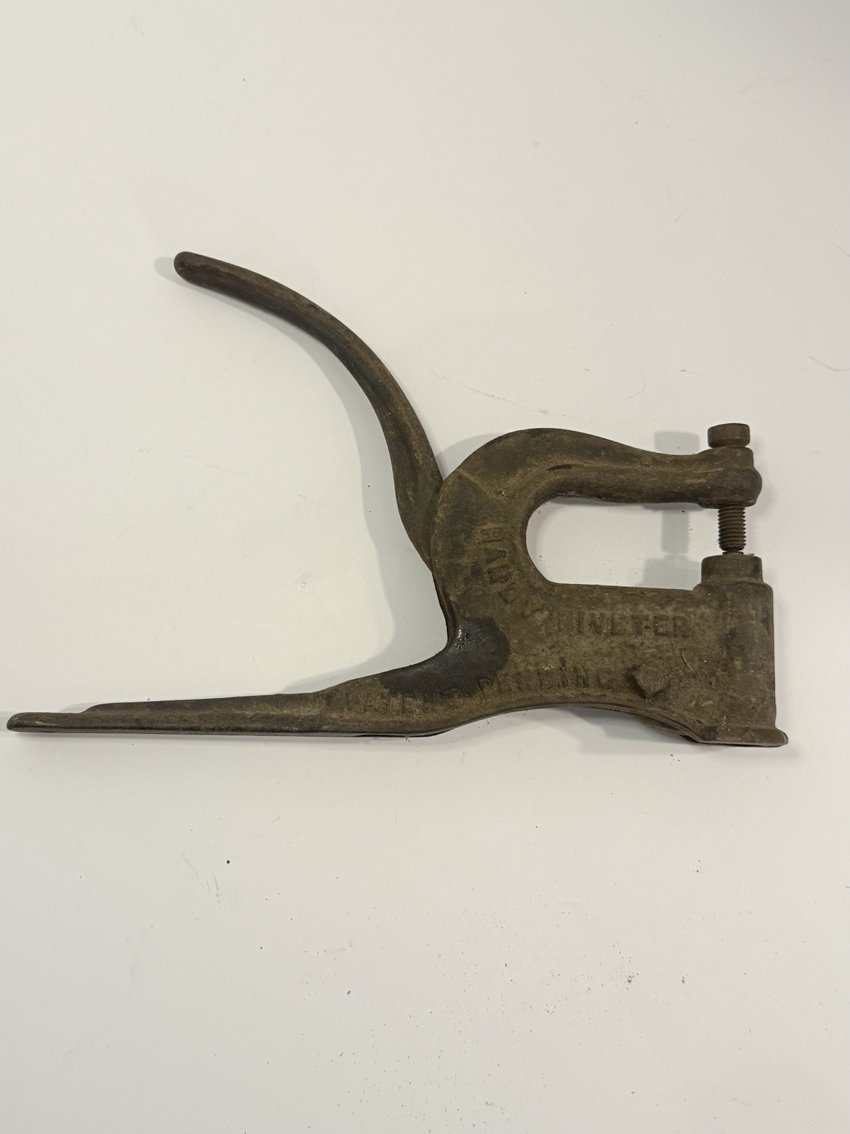 Vintage Deming Co. Acme Riveter Cast Iron Rivet Press Leather Punch USA Vintage Deming Co. Acme Riveter Cast Iron Rivet Press Leather Punch USA