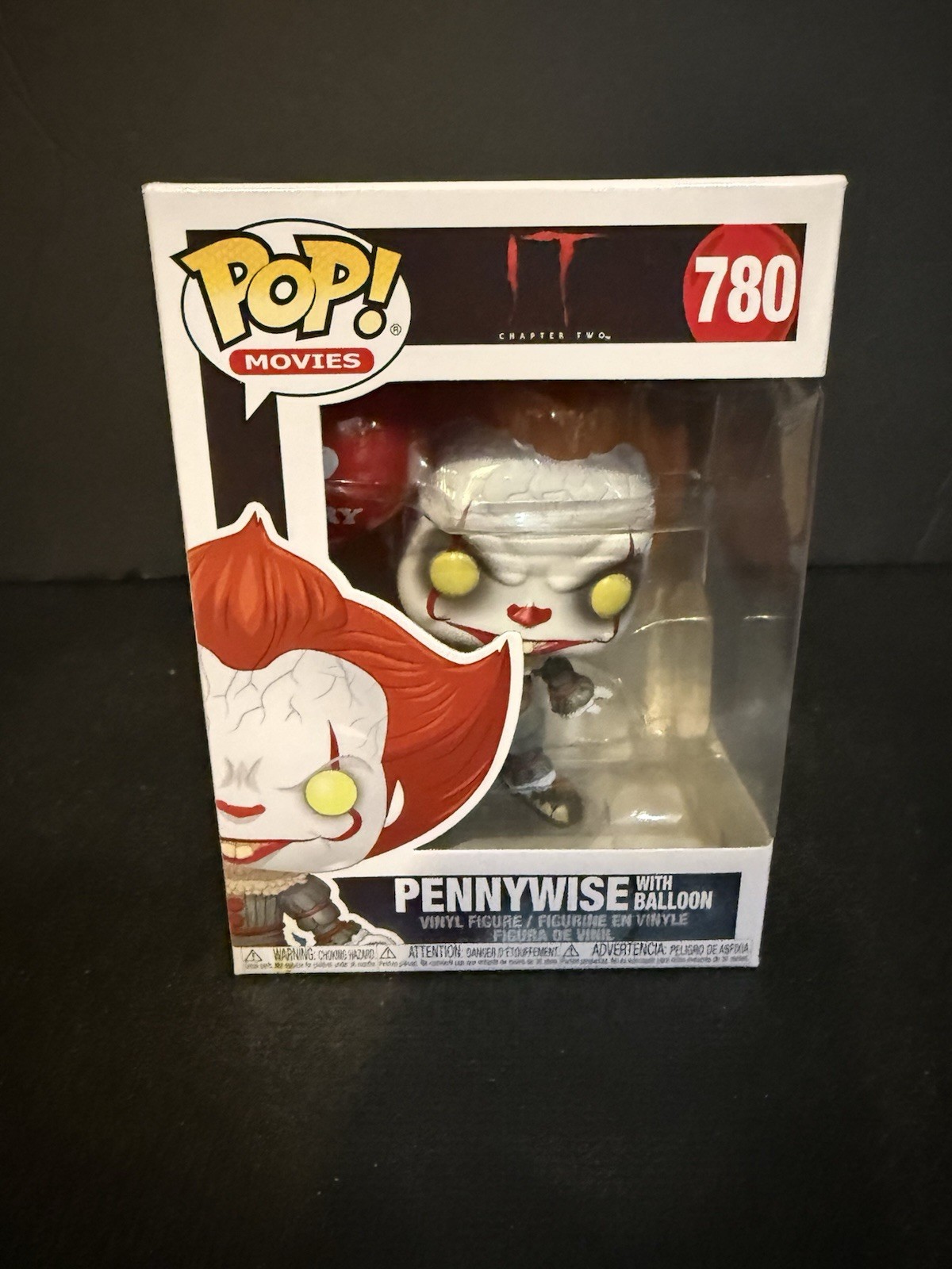 FUNKO POP PENNYWISE WITH BALLOON 780 IT POP MOVIES E02 FUNKO POP PENNYWISE WITH BALLOON 780 IT POP MOVIES E02