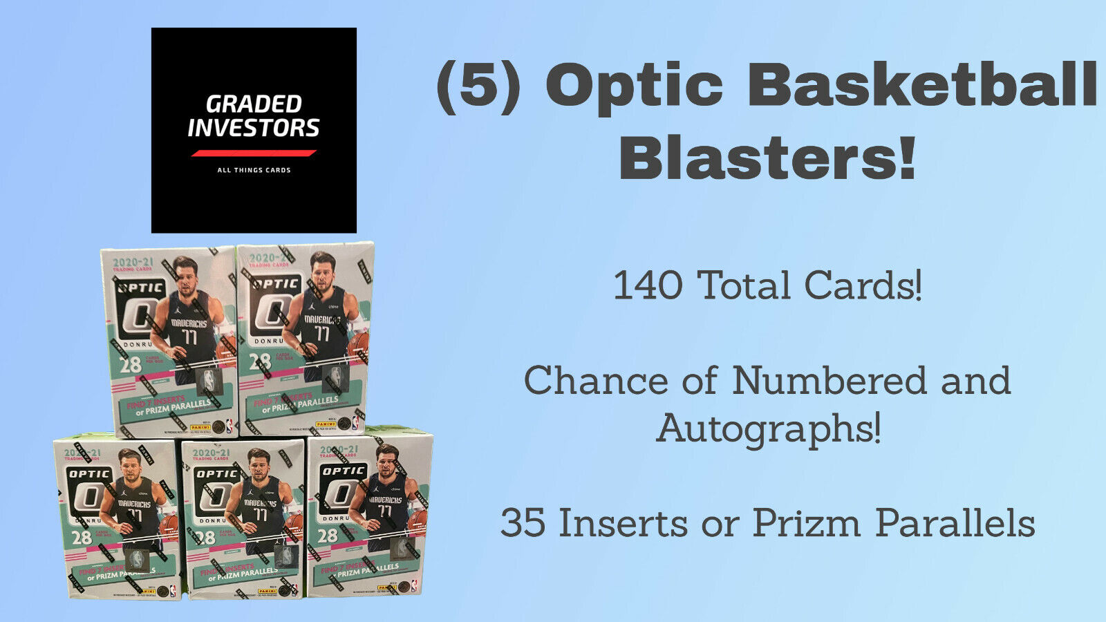 Oklahoma City Thunder (5) 2020-21 Optic Basketball Blasters Live Break Théo