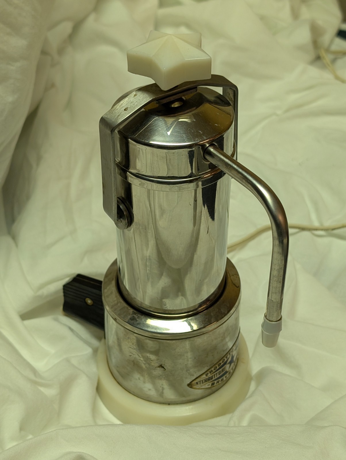 Vintage Stella Italian Electric Espresso Maker Tested and Working Made In Italy Vintage Stella Italian Electric Espresso Maker Tested and Working Made In Italy