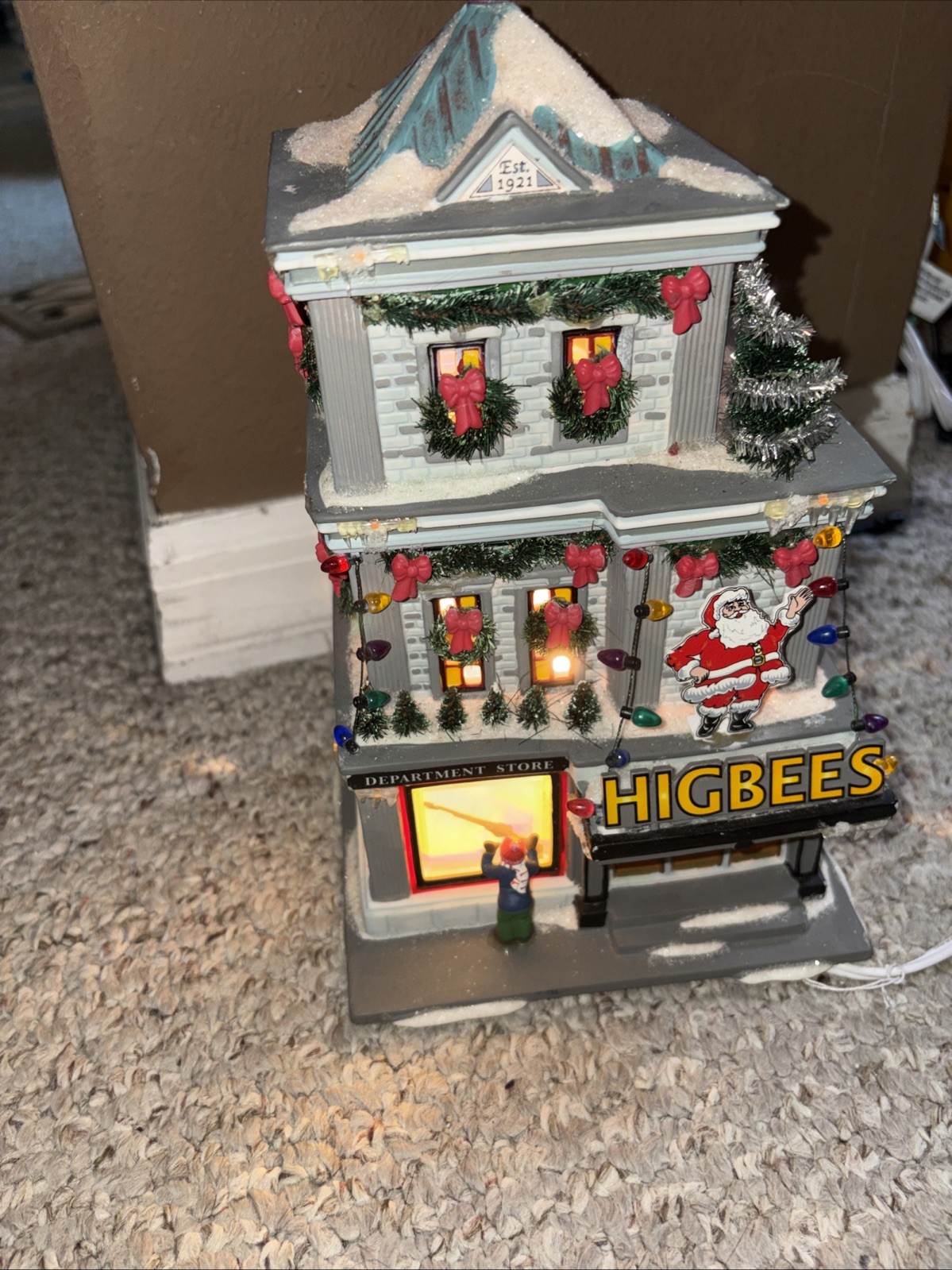 Dept. 56 Higbees Department Store “A Christmas Story” Tested Works READ