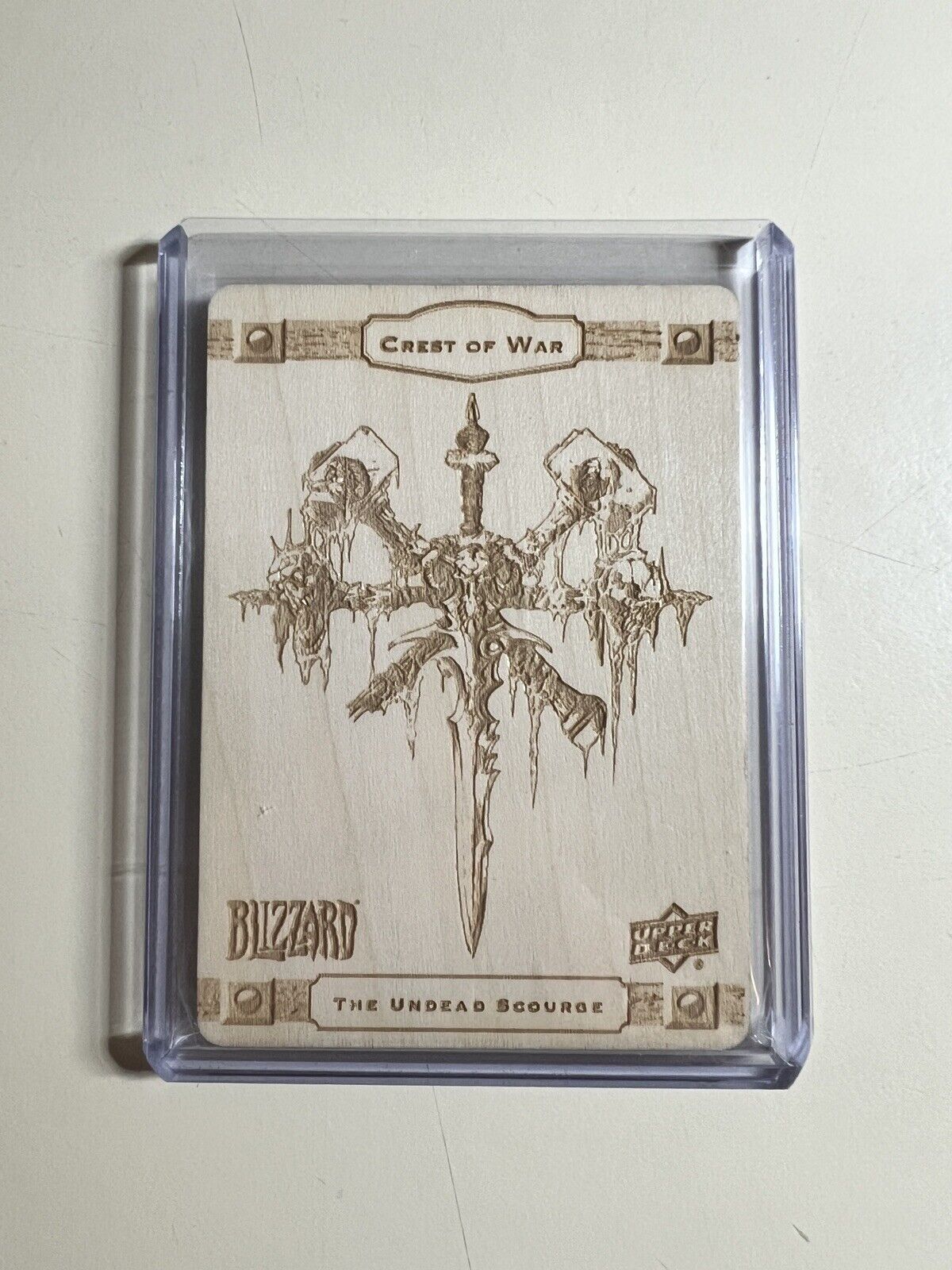 2023 Upper Deck Blizzard Legacy Collection Crests of War Maple Abomination