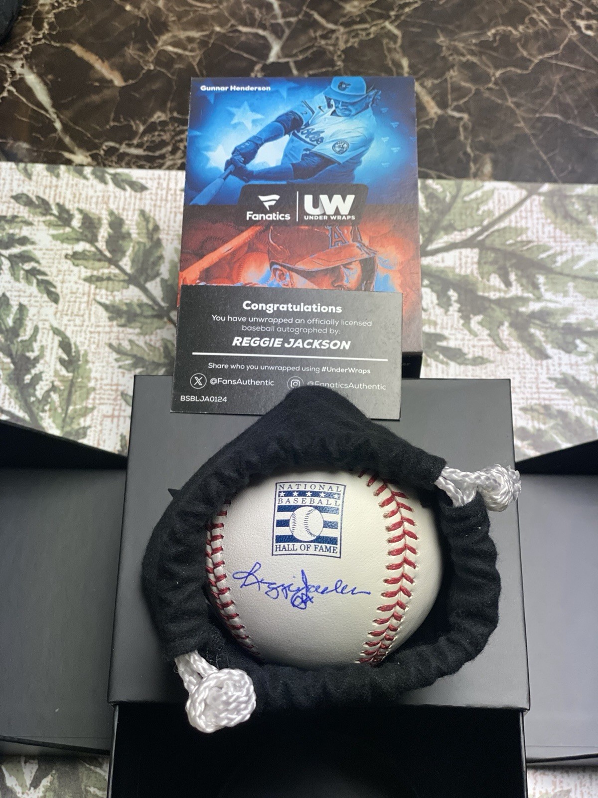 Reggie Jackson Signed Baseball Ball Fanatics Authentic Autograph Authentication Reggie Jackson Signed Baseball Ball Fanatics Authentic Autograph Authentication