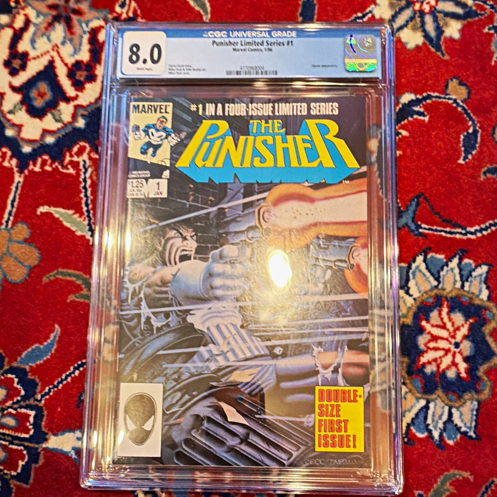 Punisher Limited Series #1 CGC 8.0 (1986) Marvel Comics Copper Age #4770968004