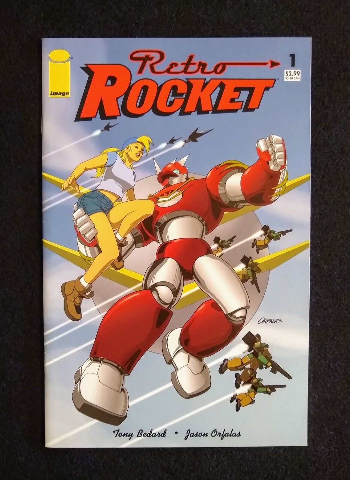 Retro Rocket #1 Image 2006 Comic Book Series Tony Bedard, Jason Orfalas