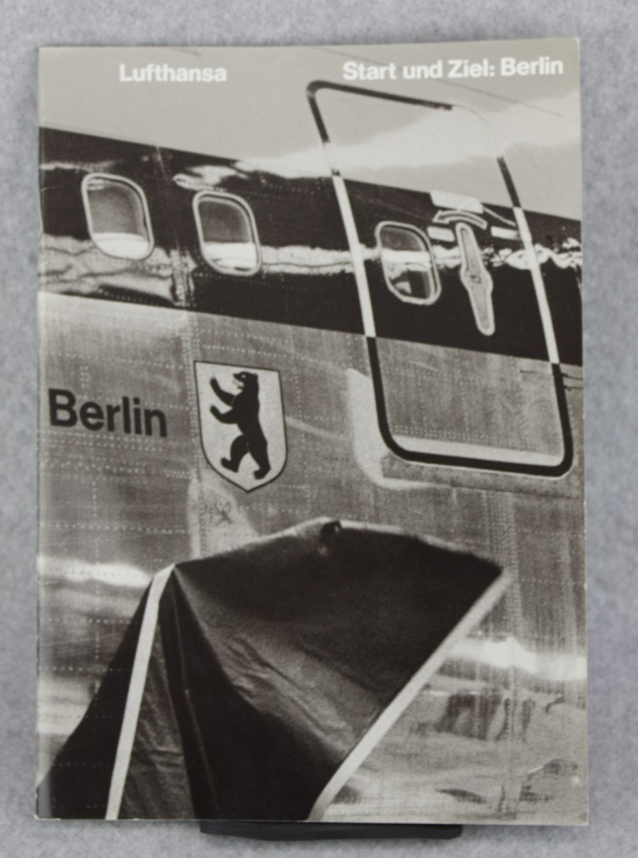 Lufthansa Start and Finish Berlin December 1985 Start und Ziel German Airline Lufthansa Start and Finish Berlin December 1985 Start und Ziel German Airline