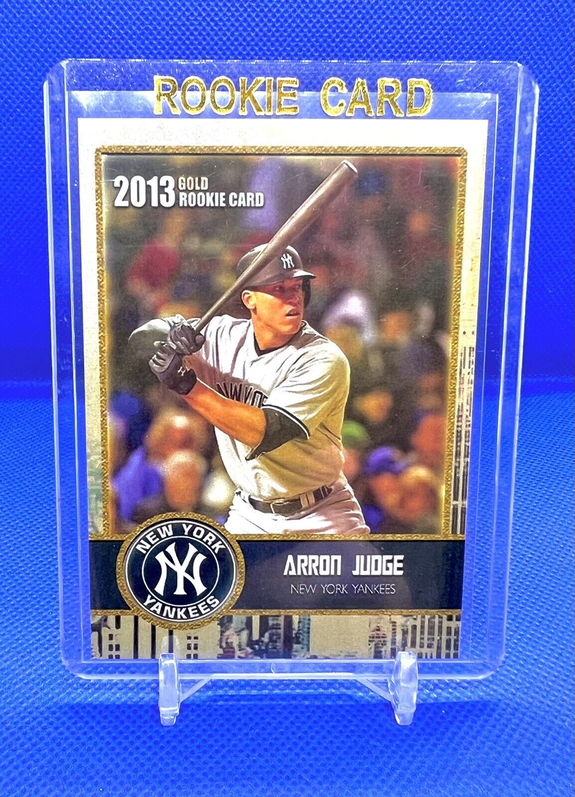 2013 Aaron Judge Rookie Card  Gems Gold  #99 RC New York Yankees 62 HR - Mint