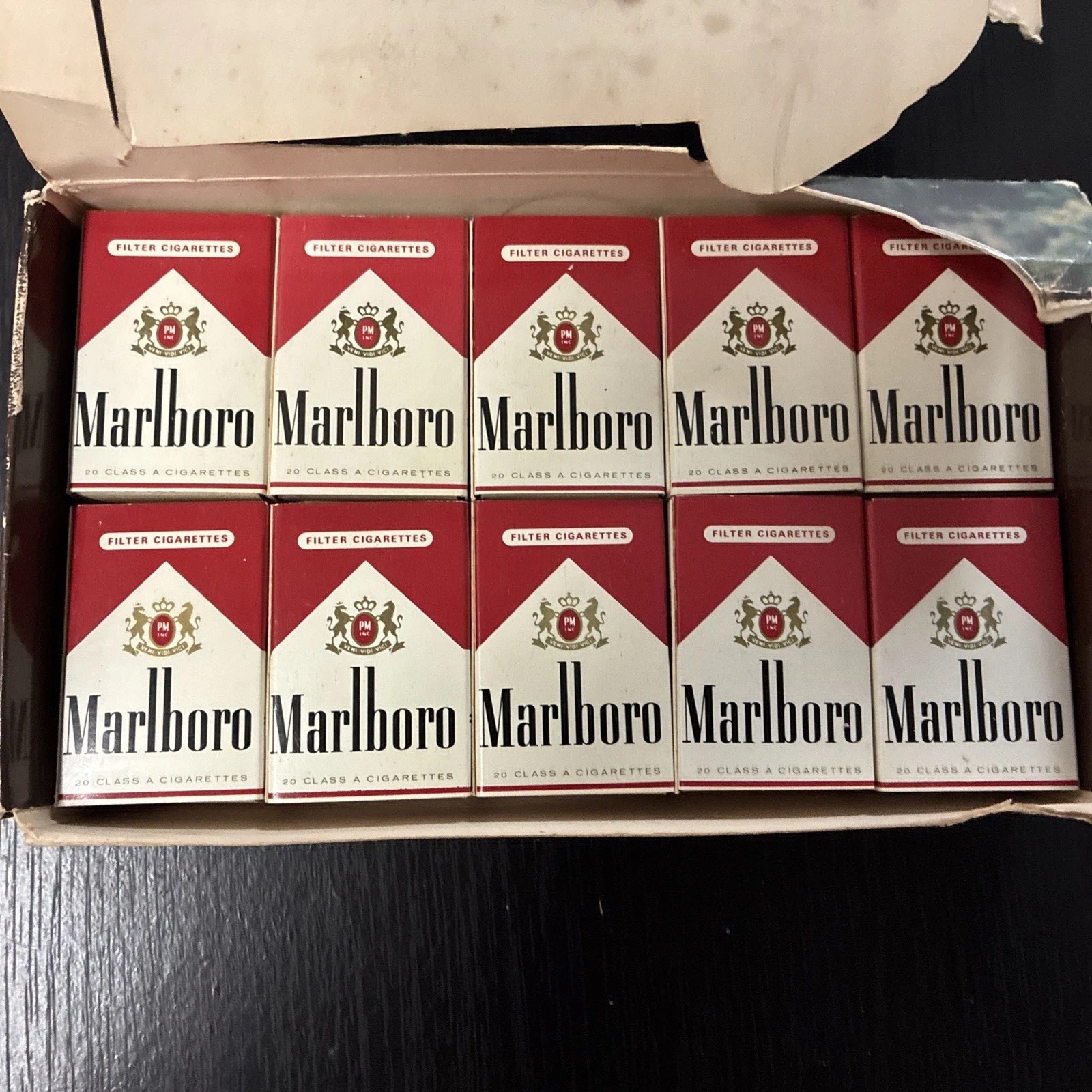 Vintage Marlboro Matchboxes– 20 Full Packs of Matchboxes – Collectible Unused Vintage Marlboro Matchboxes– 20 Full Packs of Matchboxes – Collectible Unused