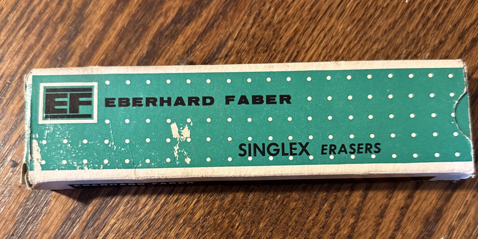 VTG Eberhard Faber Singlex Erasers NIB No 10 Pencils 9 in original box Rare VTG Eberhard Faber Singlex Erasers NIB No 10 Pencils 9 in original box Rare