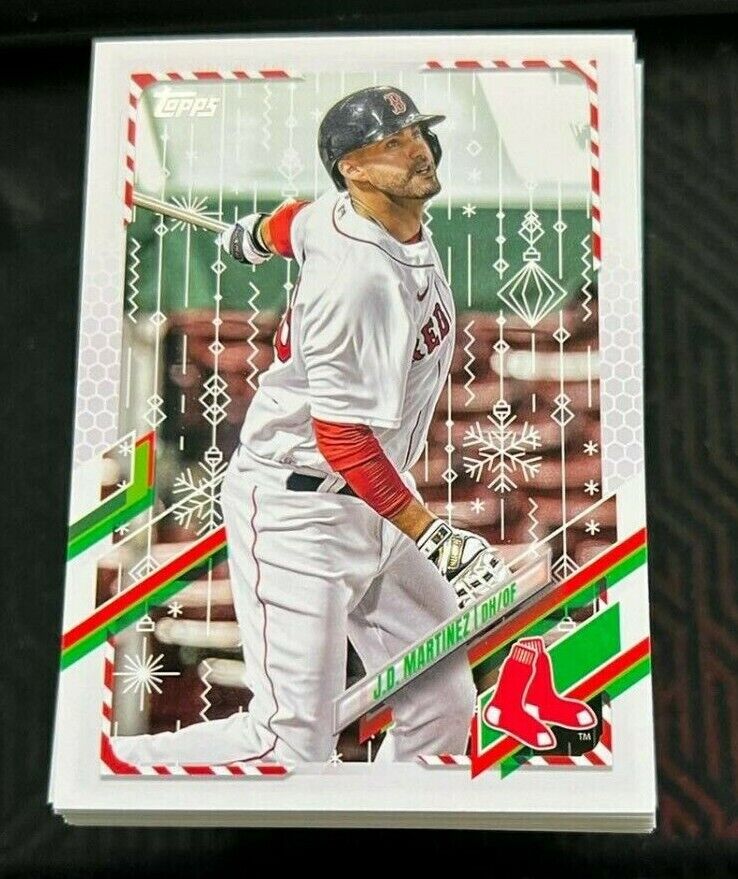 2021 Topps Holiday Baseball Base Cards - You Pick ~ Complete Your Set ~