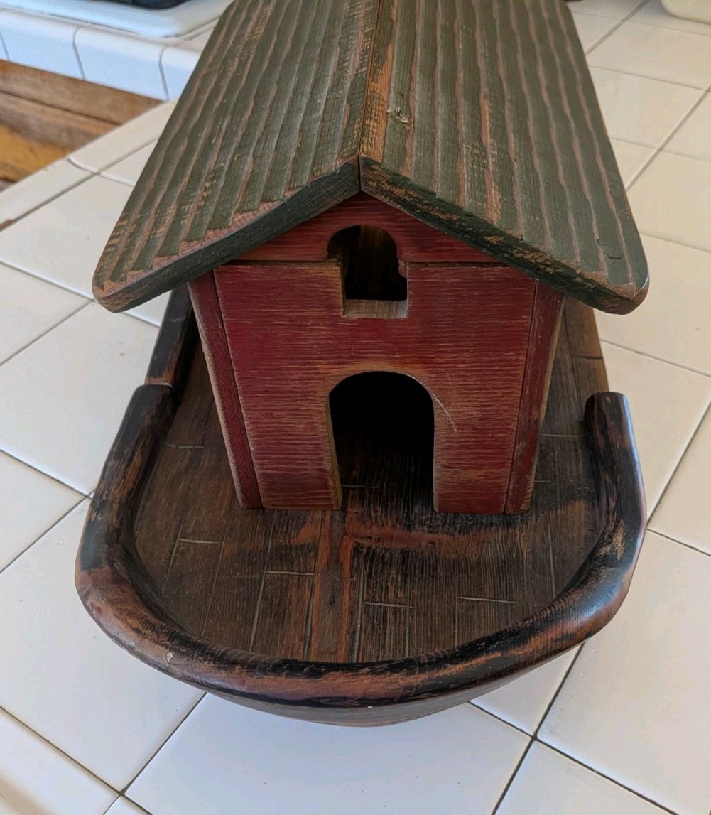 Vintage 1987 Wolf Creek Noah's Ark RARE LARGE AMAZING