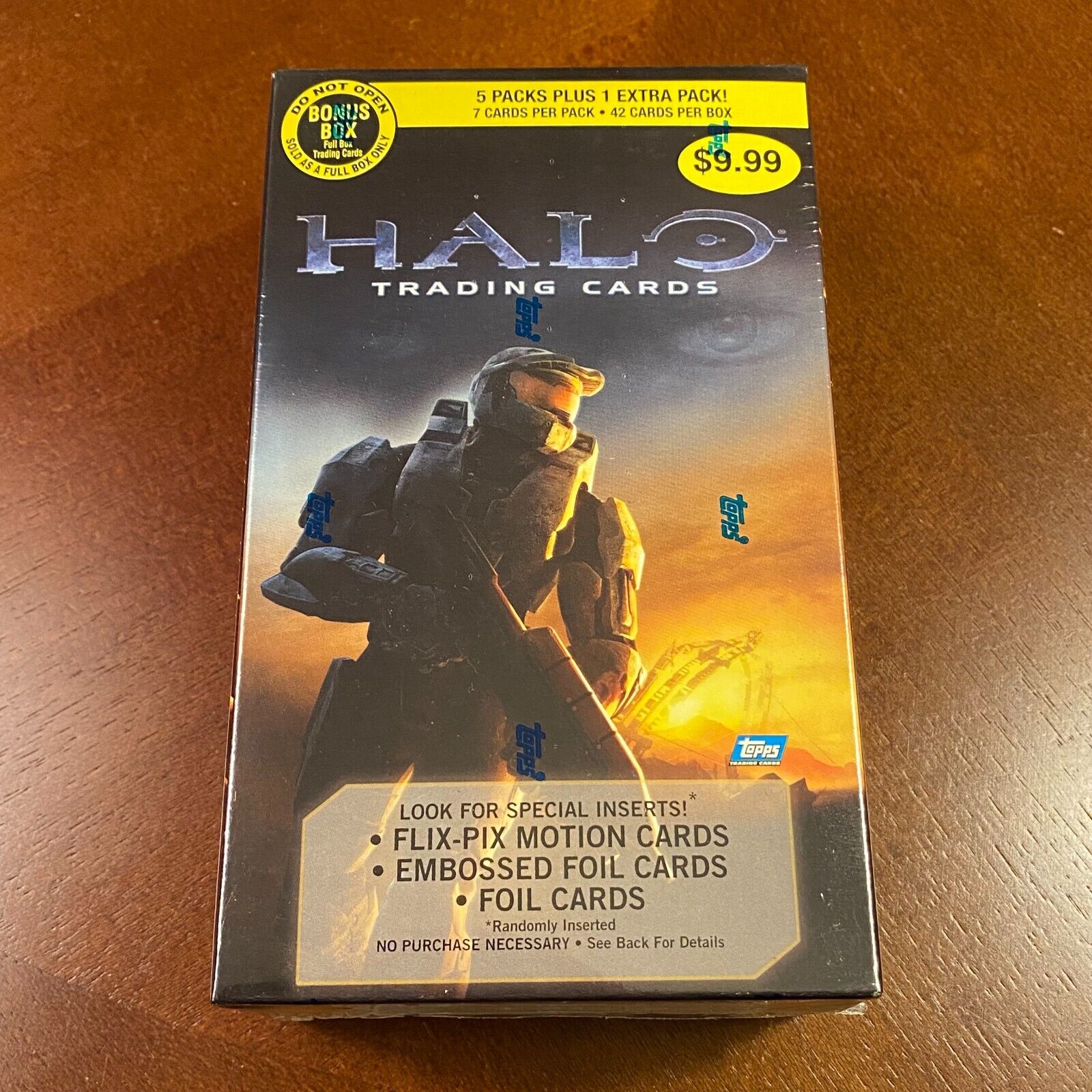 Topps Halo Bonus Box Sealed 2007 Flix-Pix Microsoft XBOX TCG