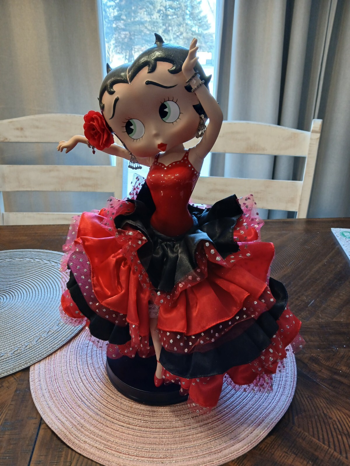 Vintage Betty Boop - Flamenco - Complete with base Vintage Betty Boop - Flamenco - Complete with base