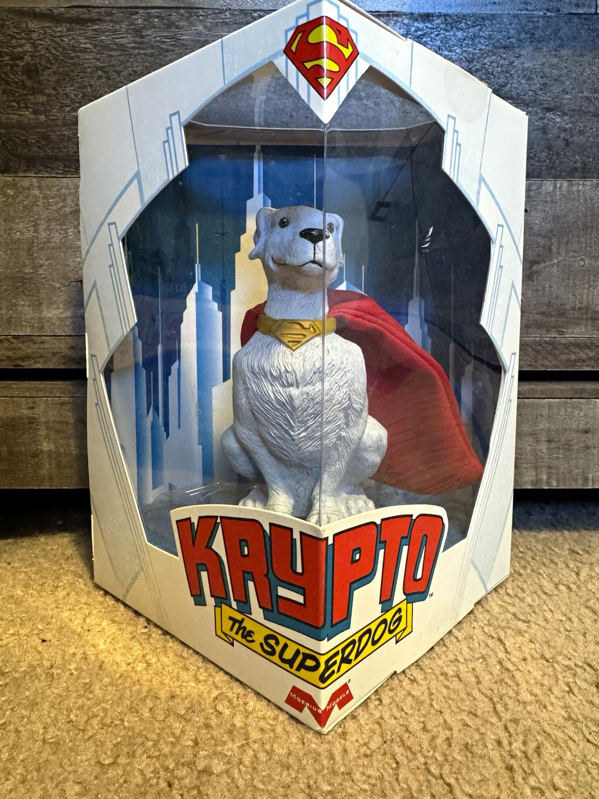 DC Comics Krypto the Superdog Diamond Anniversary Edition Plastic Figure 2015 DC Comics Krypto the Superdog Diamond Anniversary Edition Plastic Figure 2015