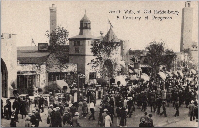 1933 CHICAGO WORLD\'S FAIR Postcard \