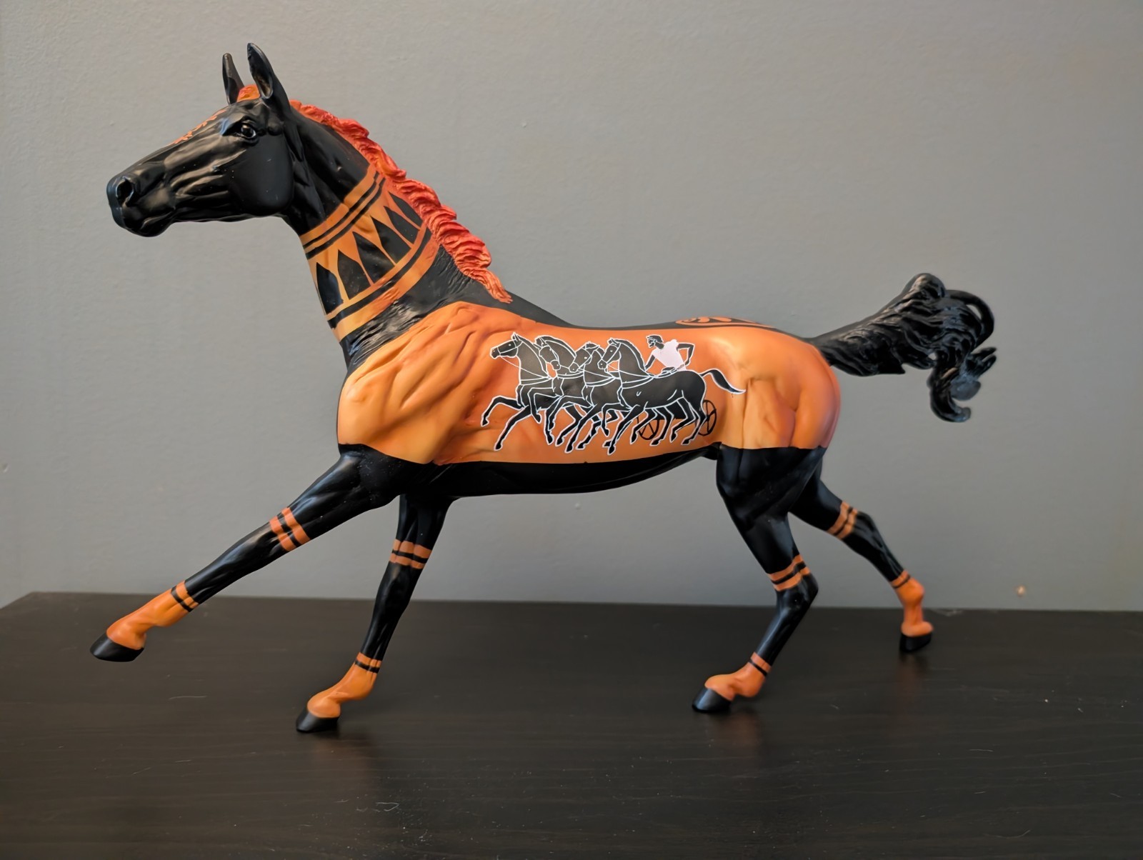 Breyer Breyerfest 2023 Special Run Horse Akhal Teke Decorator Nemea Breyer Breyerfest 2023 Special Run Horse Akhal Teke Decorator Nemea