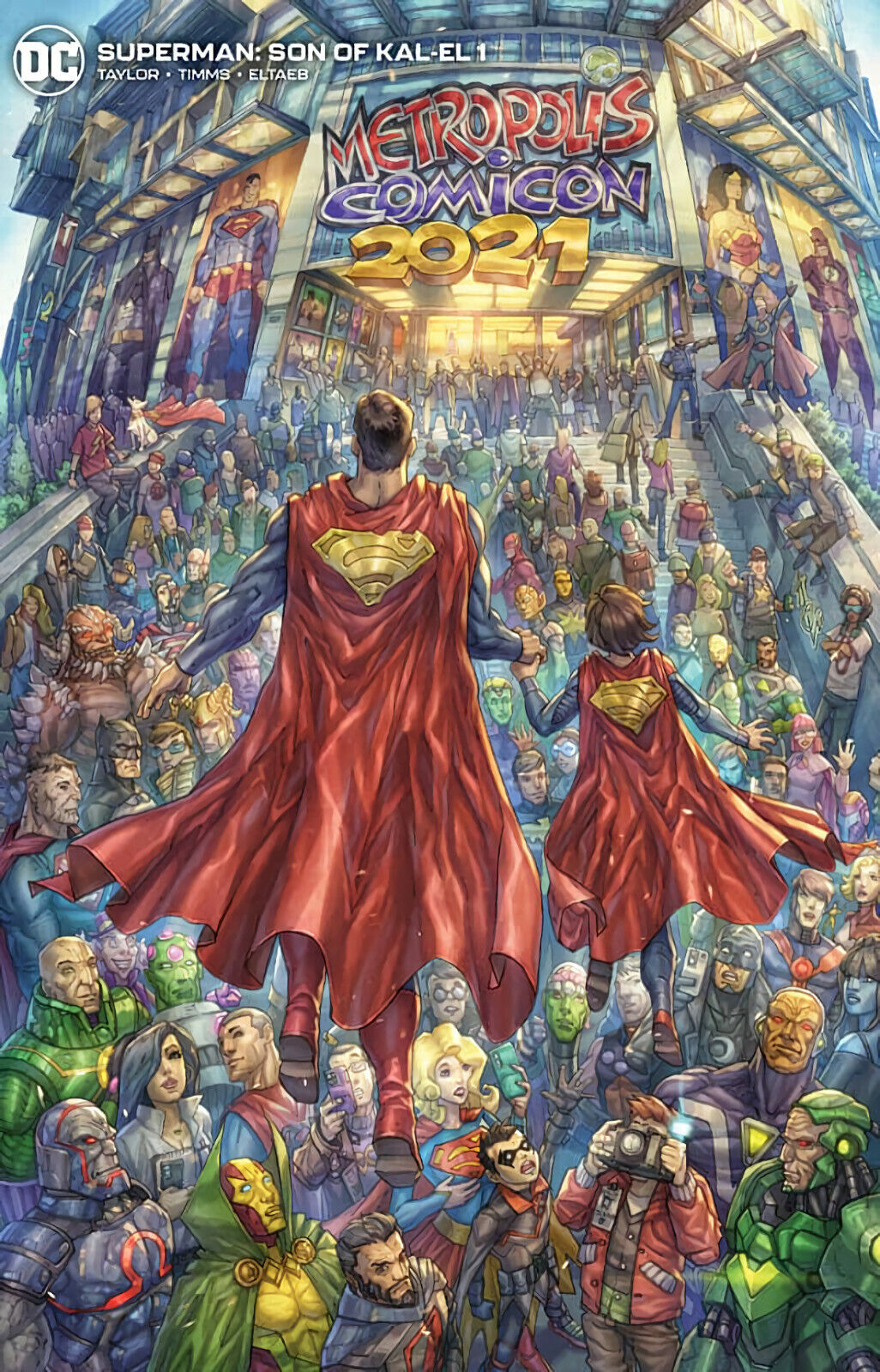 SUPERMAN: SON OF KAL-EL #1 (ALAN QUAH EXCLUSIVE MINIMAL TRADE VARIANT) ~ DC