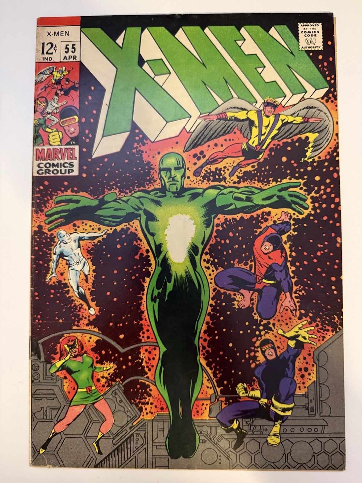 The X-Men #55 (Marvel Comics April 1969) π KEY ISSUE - Very Nice Condition π₯ The X-Men #55 (Marvel Comics April 1969) π KEY ISSUE - Very Nice Condition π₯