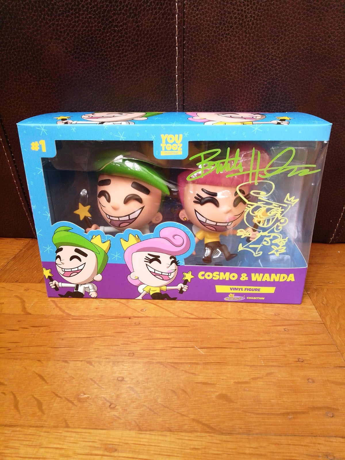 SUPER RARE LIMITED EDITION Signed Fairly Odd Parents Youtooz SUPER RARE LIMITED EDITION Signed Fairly Odd Parents Youtooz