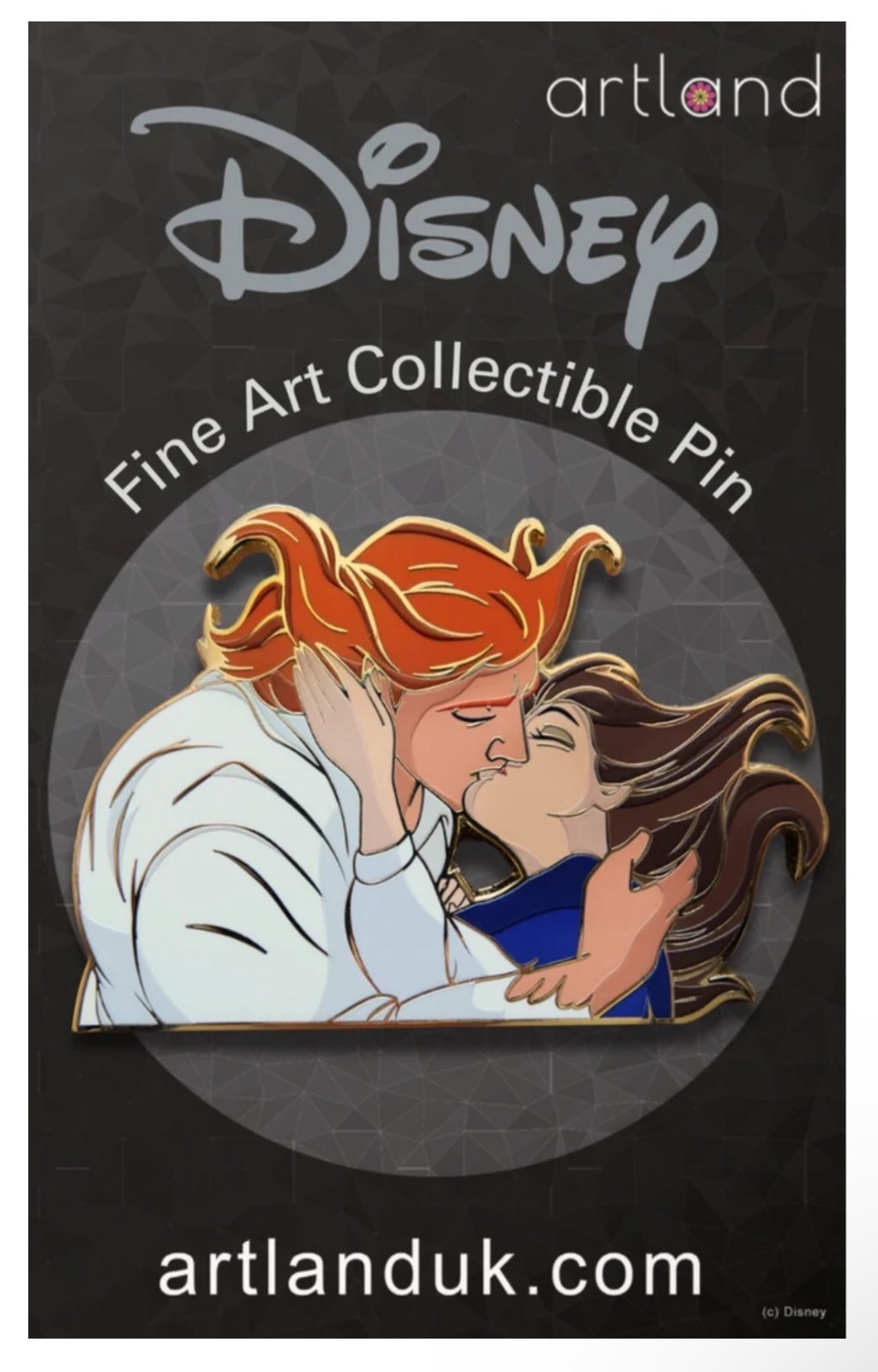 CONFIRMED Belle Adam Kiss Artland Fine Art Pin Jumbo LE 200 - SOLD OUT