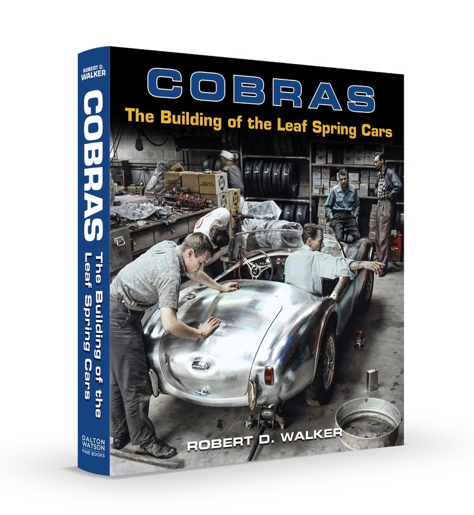 Signed books, COBRAS, The Building of the Leaf Spring Cars, by Robert D. Walker Signed books, COBRAS, The Building of the Leaf Spring Cars, by Robert D. Walker