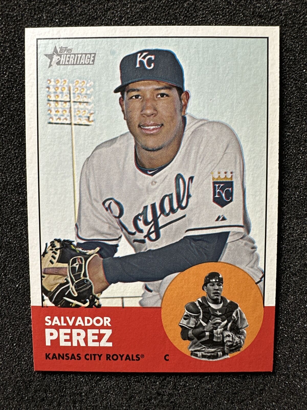 SALVADOR PEREZ #236 2012 Topps Heritage Baseball QTY Kansas City Royals
