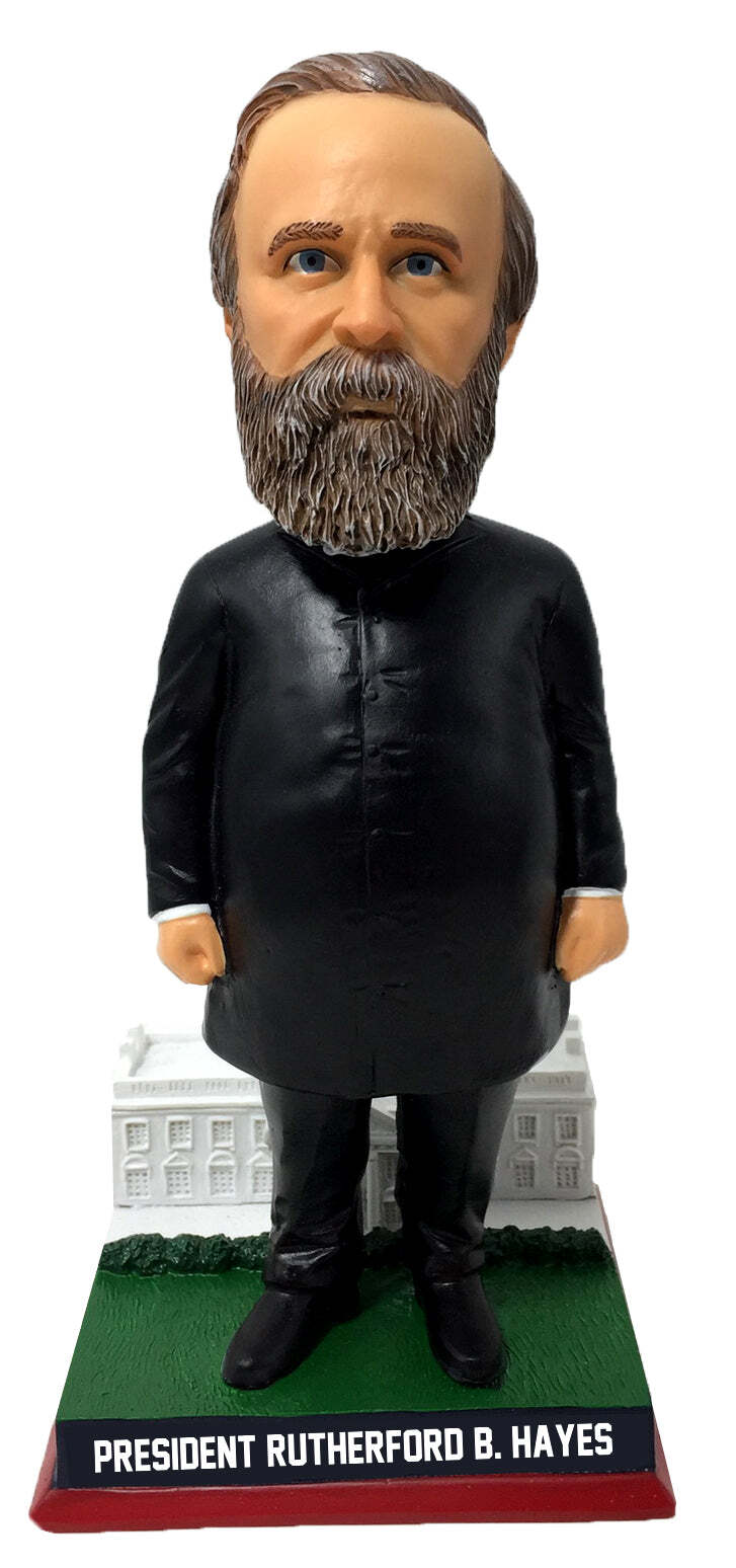 Rutherford B. Hayes White House Base President Bobblehead Numbered to 1,876 Rutherford B. Hayes White House Base President Bobblehead Numbered to 1,876