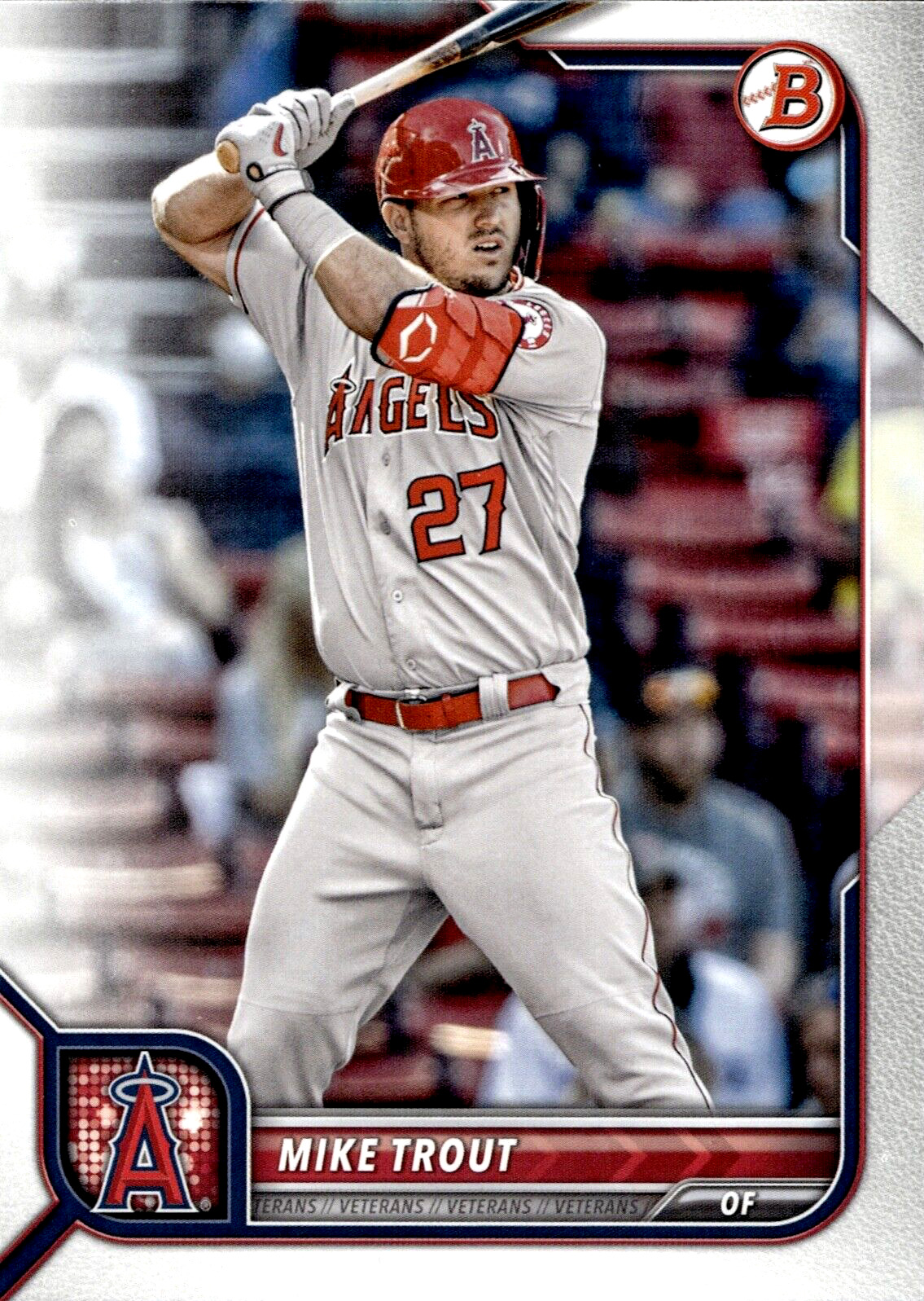 2022 Bowman Mike Trout #32 Los Angeles Angels - 