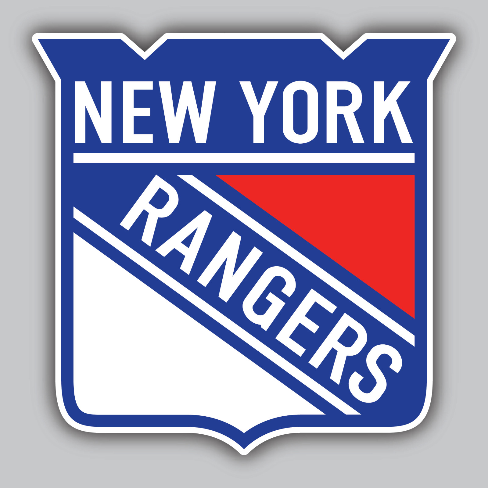 New York Rangers Vinyl Sticker/Decal - NHL National Hockey League - NYC New York Rangers Vinyl Sticker/Decal - NHL National Hockey League - NYC