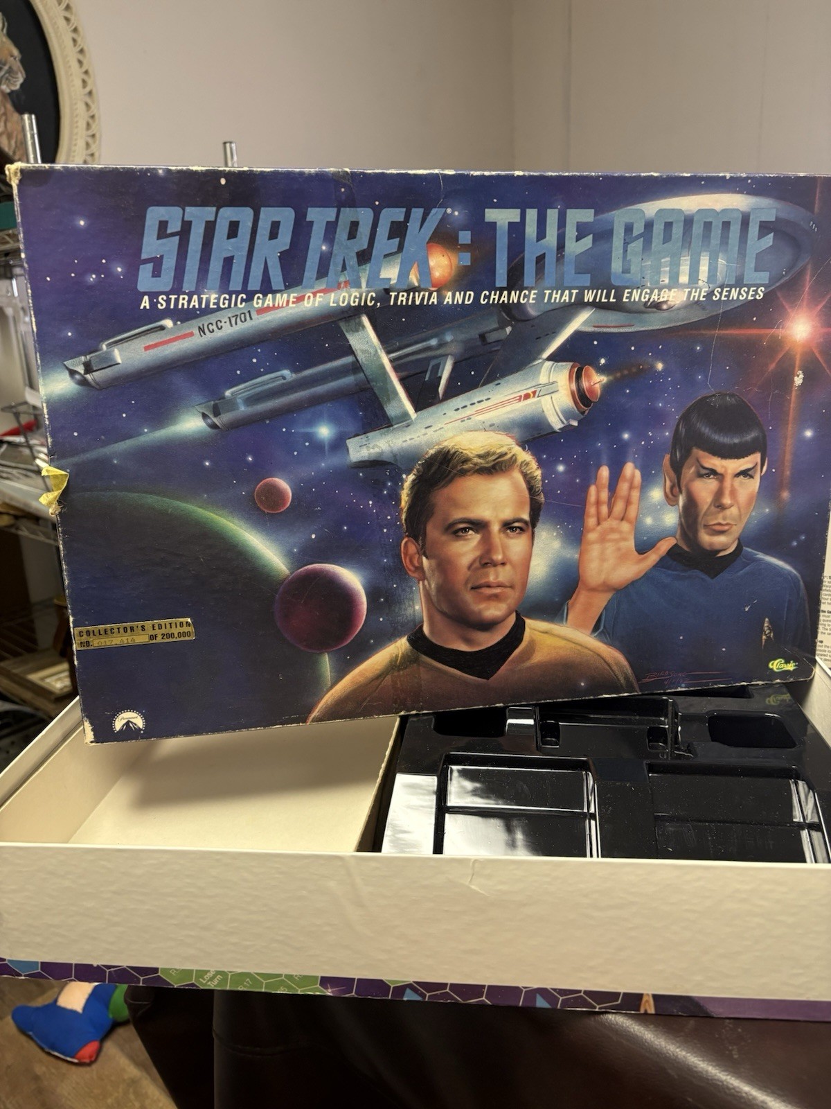 Vintage 1992 Star Trek Game Vintage 1992 Star Trek Game