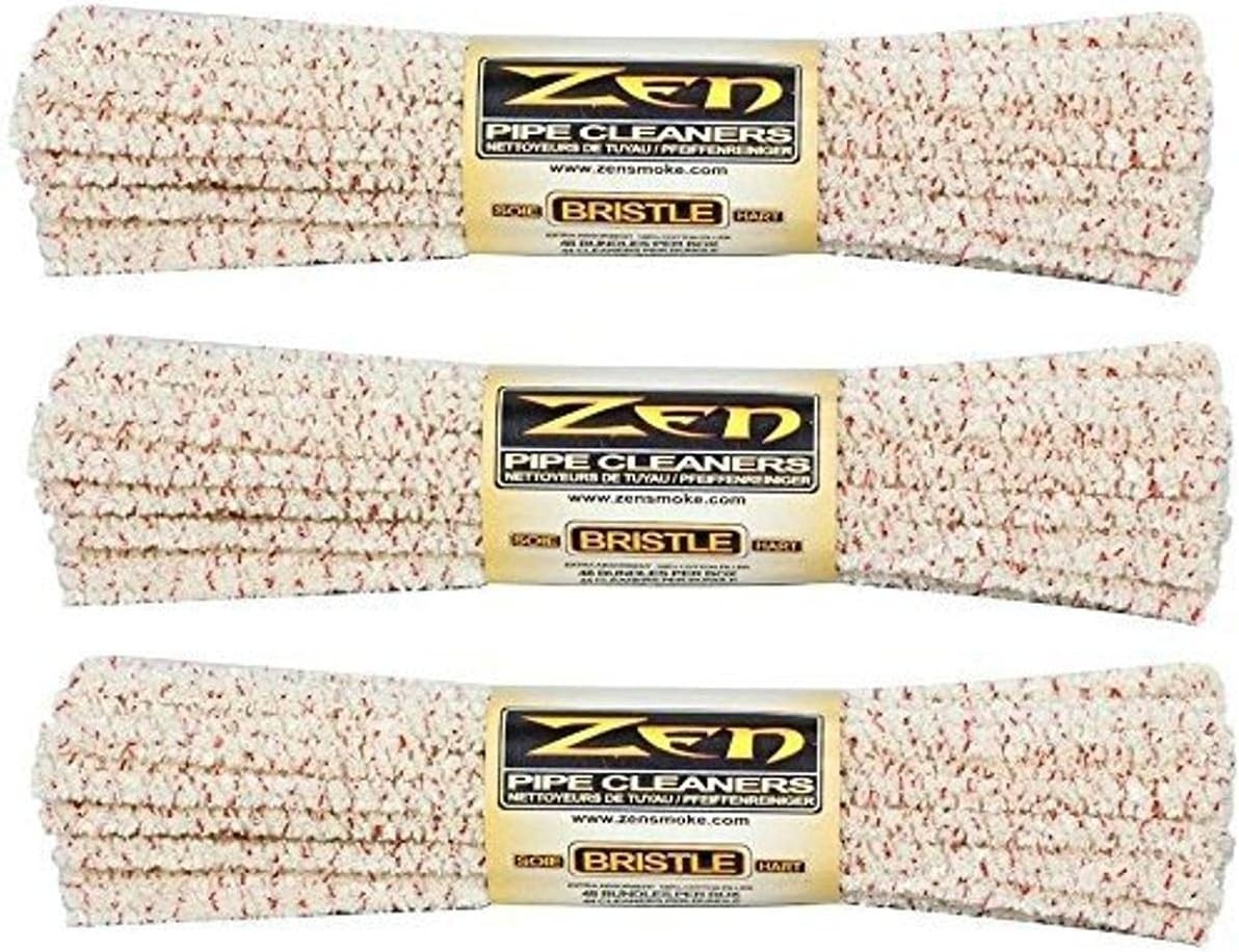 Bundle Pipe Cleaners Hard Bristle 132 Count Pack of 3Yellow Bundle Pipe Cleaners Hard Bristle 132 Count Pack of 3Yellow