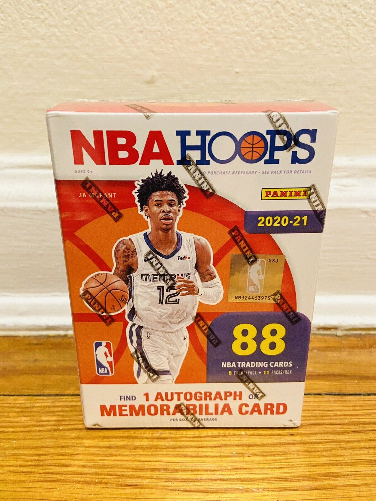 2020-21 PANINI NBA HOOPS BASKETBALL BLASTER BOX LAMELO EDWARDS RC PRIZM 88 CARDS
