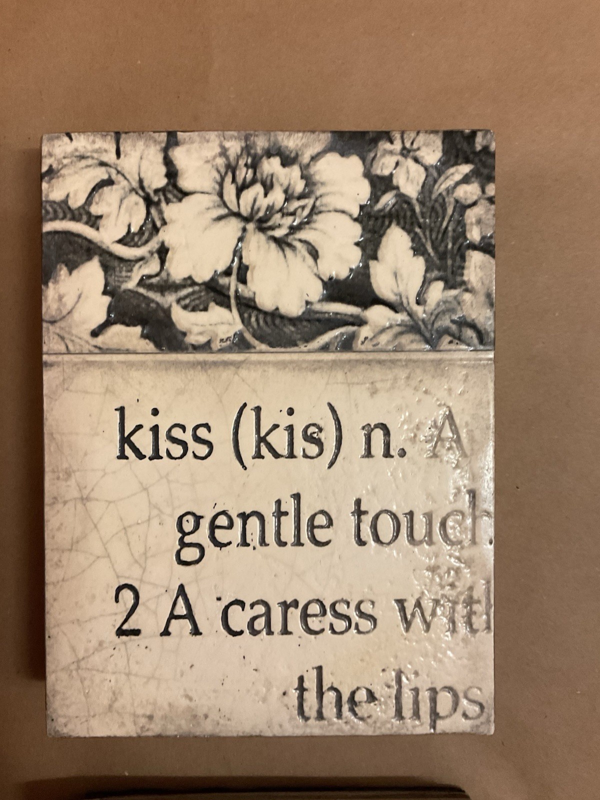 Sid Dickens Memory Blocks - vintage, T-285 ~ First Kiss Sid Dickens Memory Blocks - vintage, T-285 ~ First Kiss