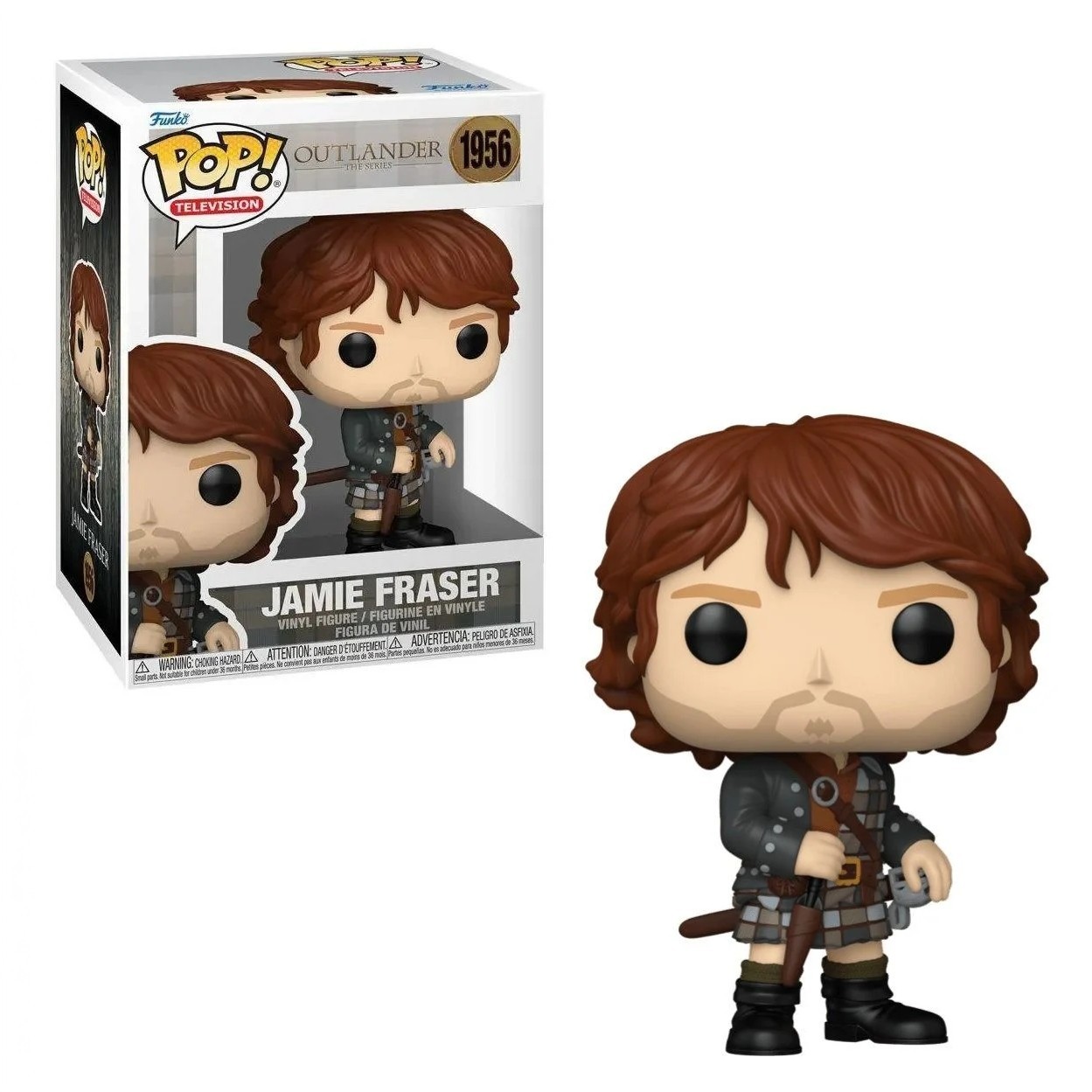 Funko Pop Outlander: Jamie Fraser #1956 New In Stock Funko Pop Outlander: Jamie Fraser #1956 New In Stock