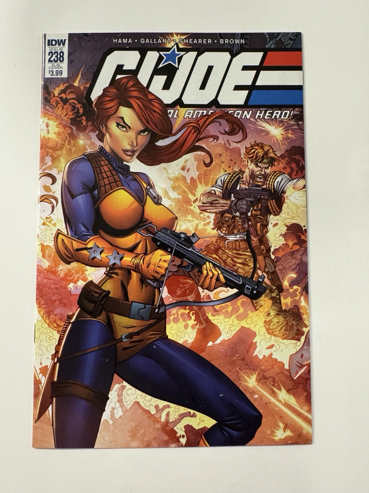 IDW GI Joe A Real American Hero #238 John Royle Subscription Variant IDW GI Joe A Real American Hero #238 John Royle Subscription Variant