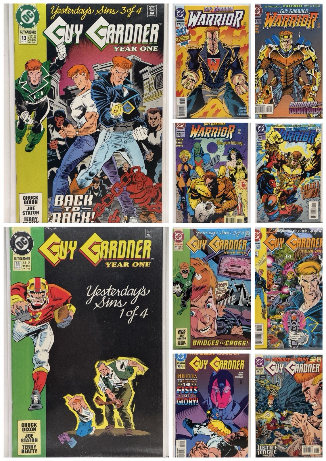 Guy Gardner 11-20 VF+/NM- 1994 DC Chuck Dixon