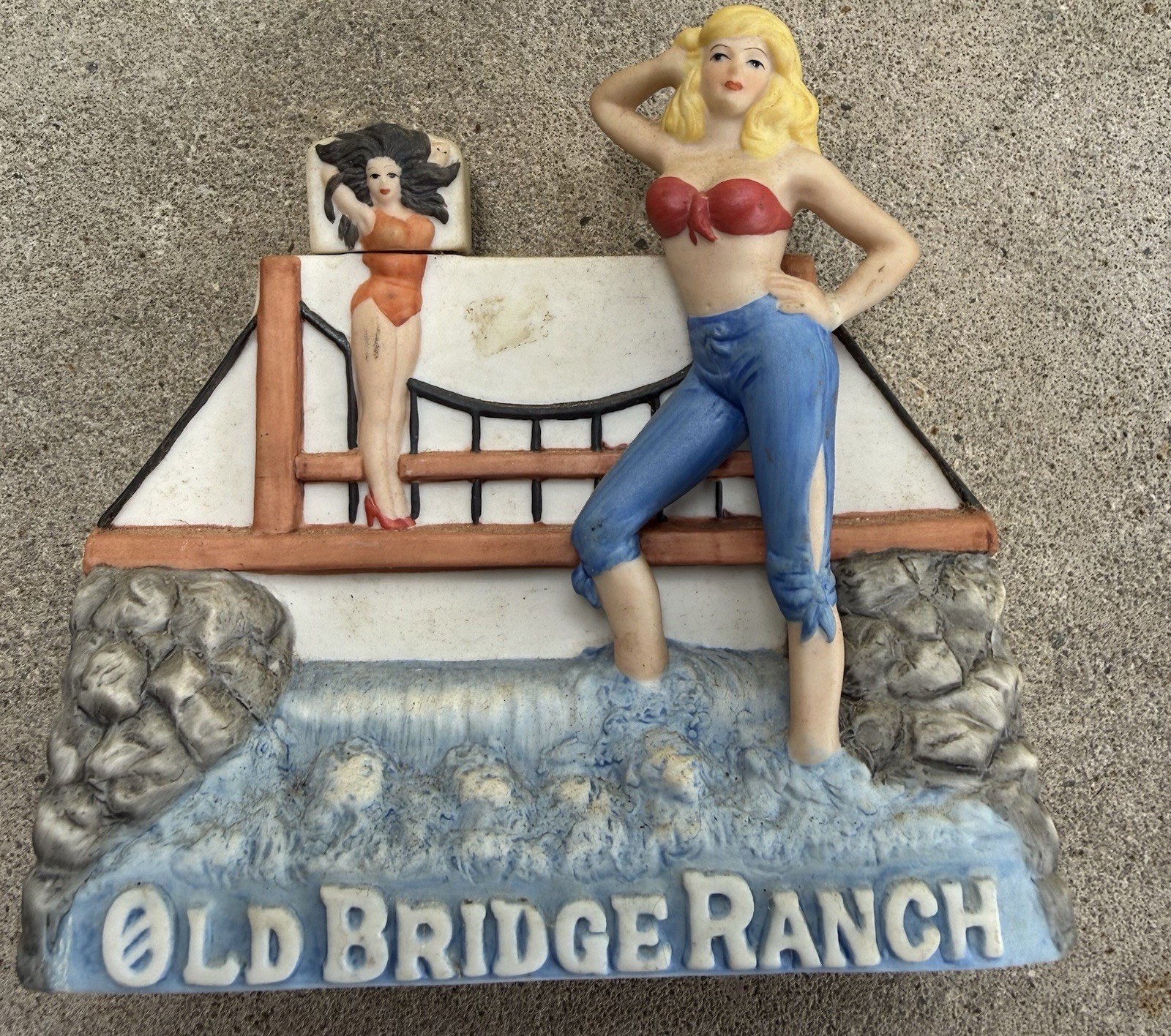 VTG 1984 Dug’s Original Nevada Brothel Decanter Old Bridge Ranch Mustang NV Rare VTG 1984 Dug’s Original Nevada Brothel Decanter Old Bridge Ranch Mustang NV Rare
