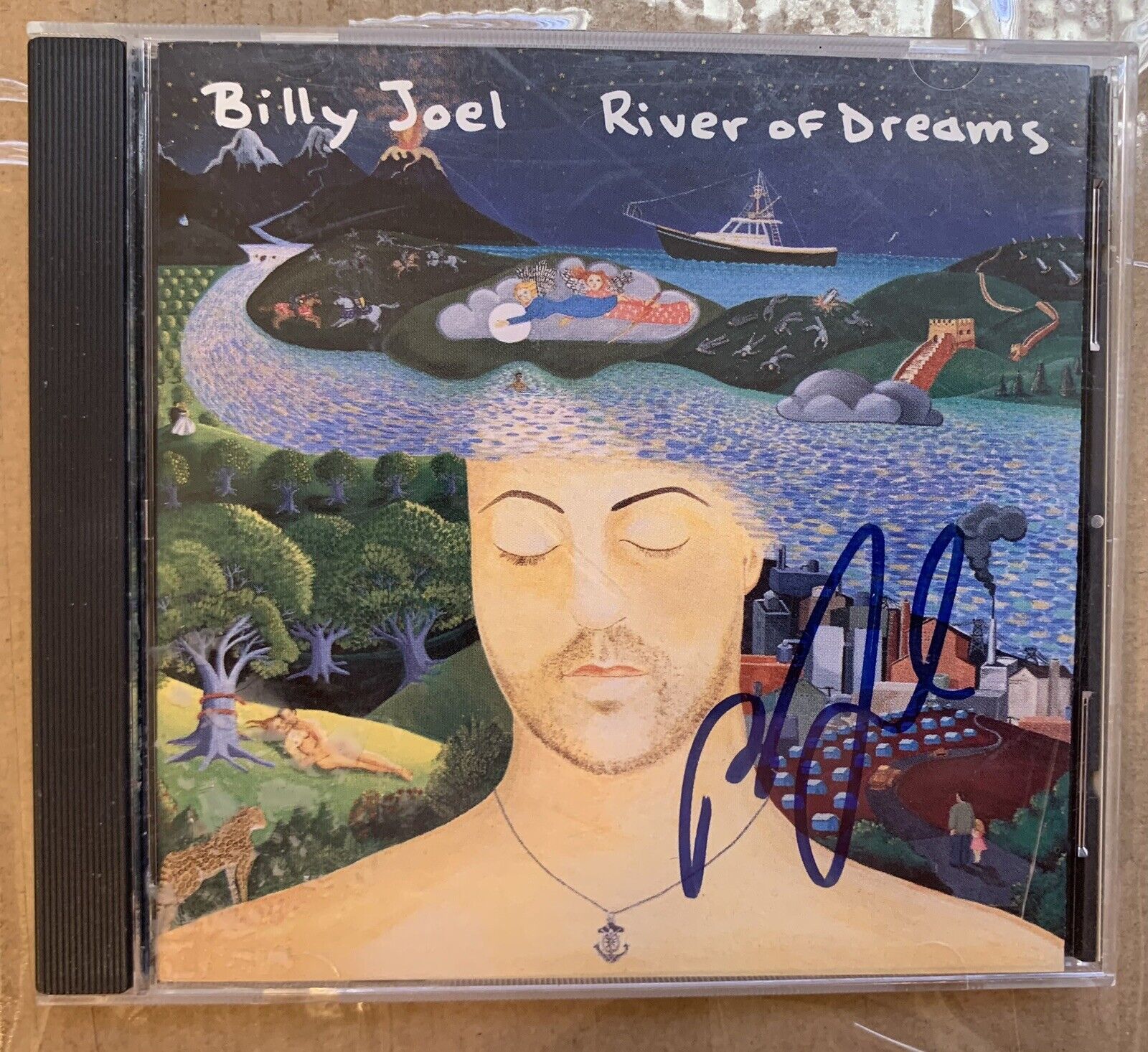 Billy Joel Autographed CD of the River Of Dreams.  Huge fan . This Is #1 Of 3