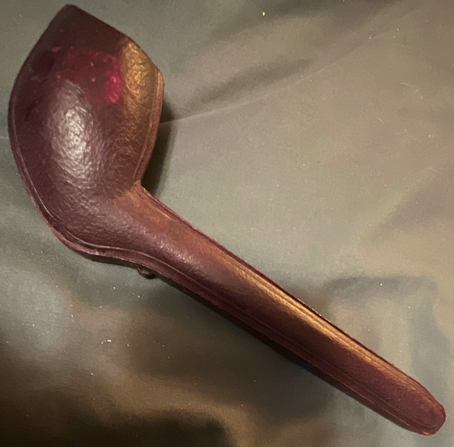 Warranted French Briar Estate Tobacco Smoking Pipe (Marked) w/ Fitted Case Warranted French Briar Estate Tobacco Smoking Pipe (Marked) w/ Fitted Case