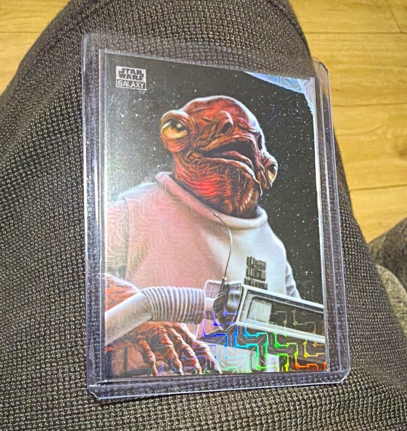 Topps 2017 Star Wars Galaxy #18 IT\'S A TRAP Admiral Ackbar 11/50